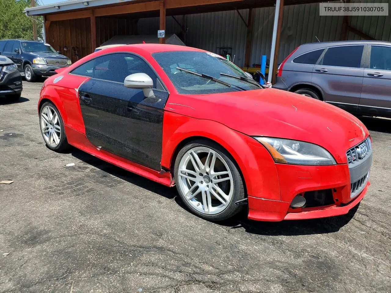 2009 Audi Tts VIN: TRUUF38J591030705 Lot: 61679256