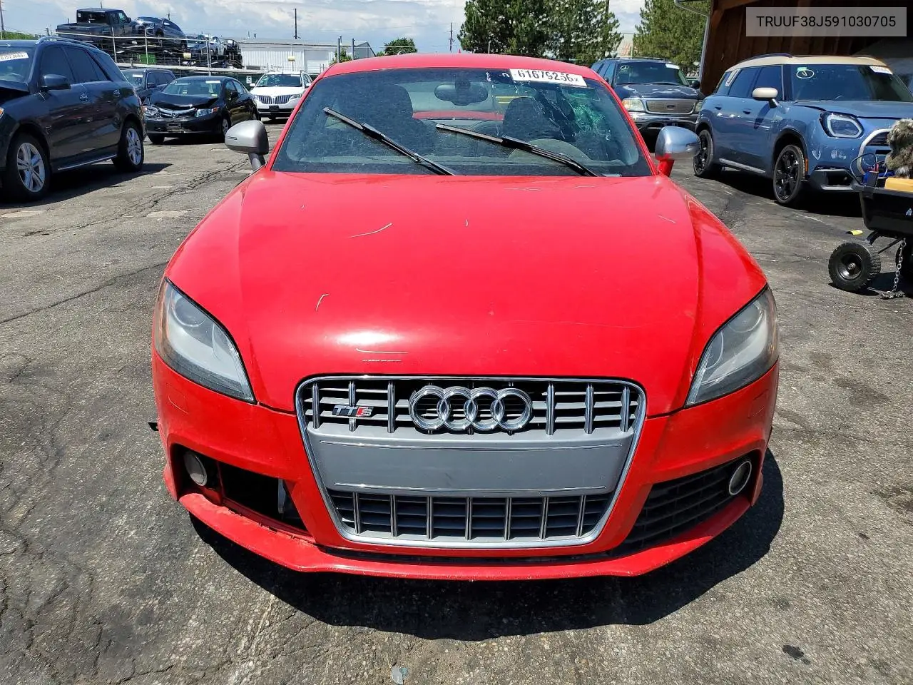 2009 Audi Tts VIN: TRUUF38J591030705 Lot: 61679256