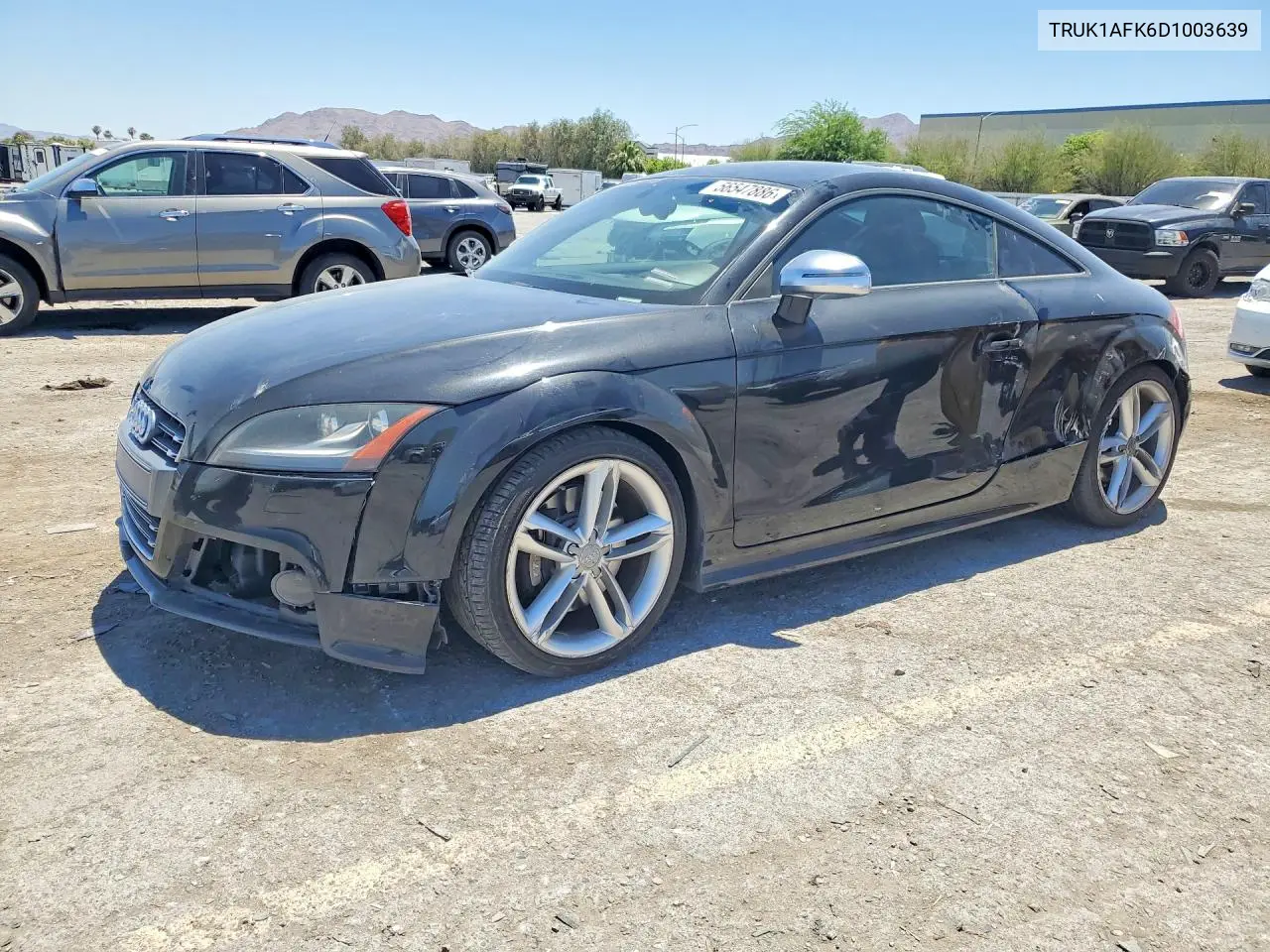 2013 Audi Tts Prestige VIN: TRUK1AFK6D1003639 Lot: 56547886
