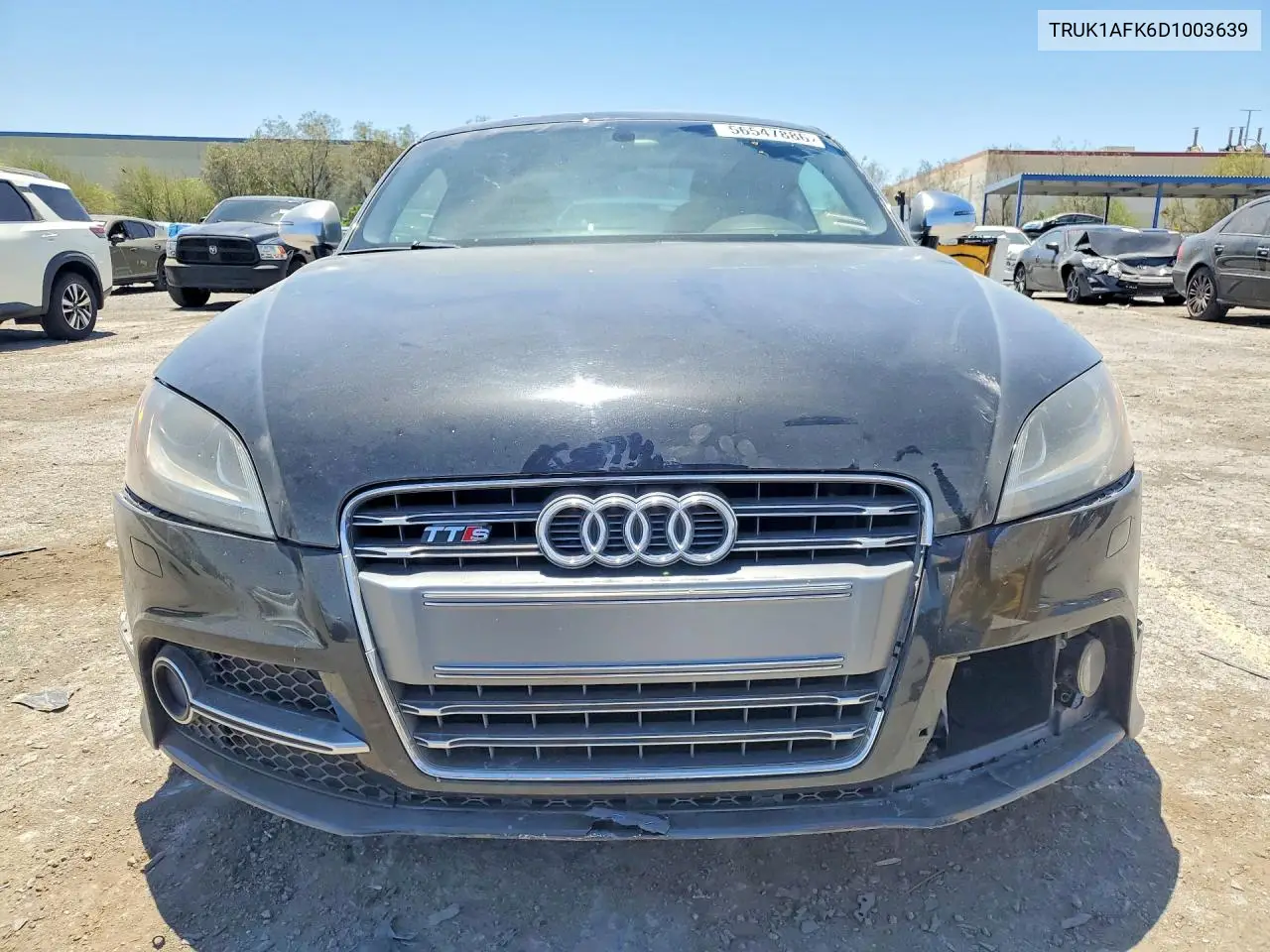 2013 Audi Tts Prestige VIN: TRUK1AFK6D1003639 Lot: 56547886
