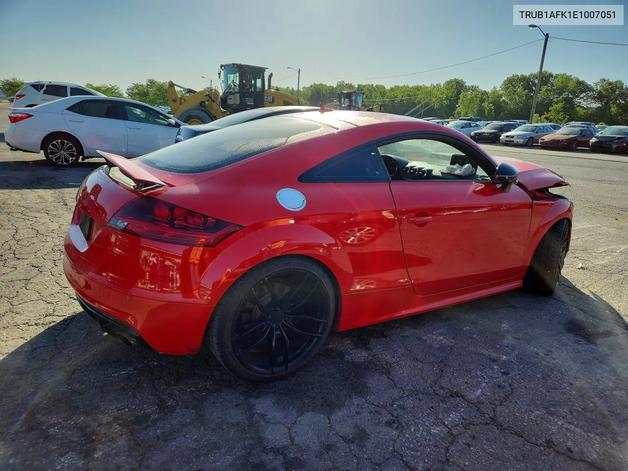2014 Audi Tts Premium Plus VIN: TRUB1AFK1E1007051 Lot: 53117386