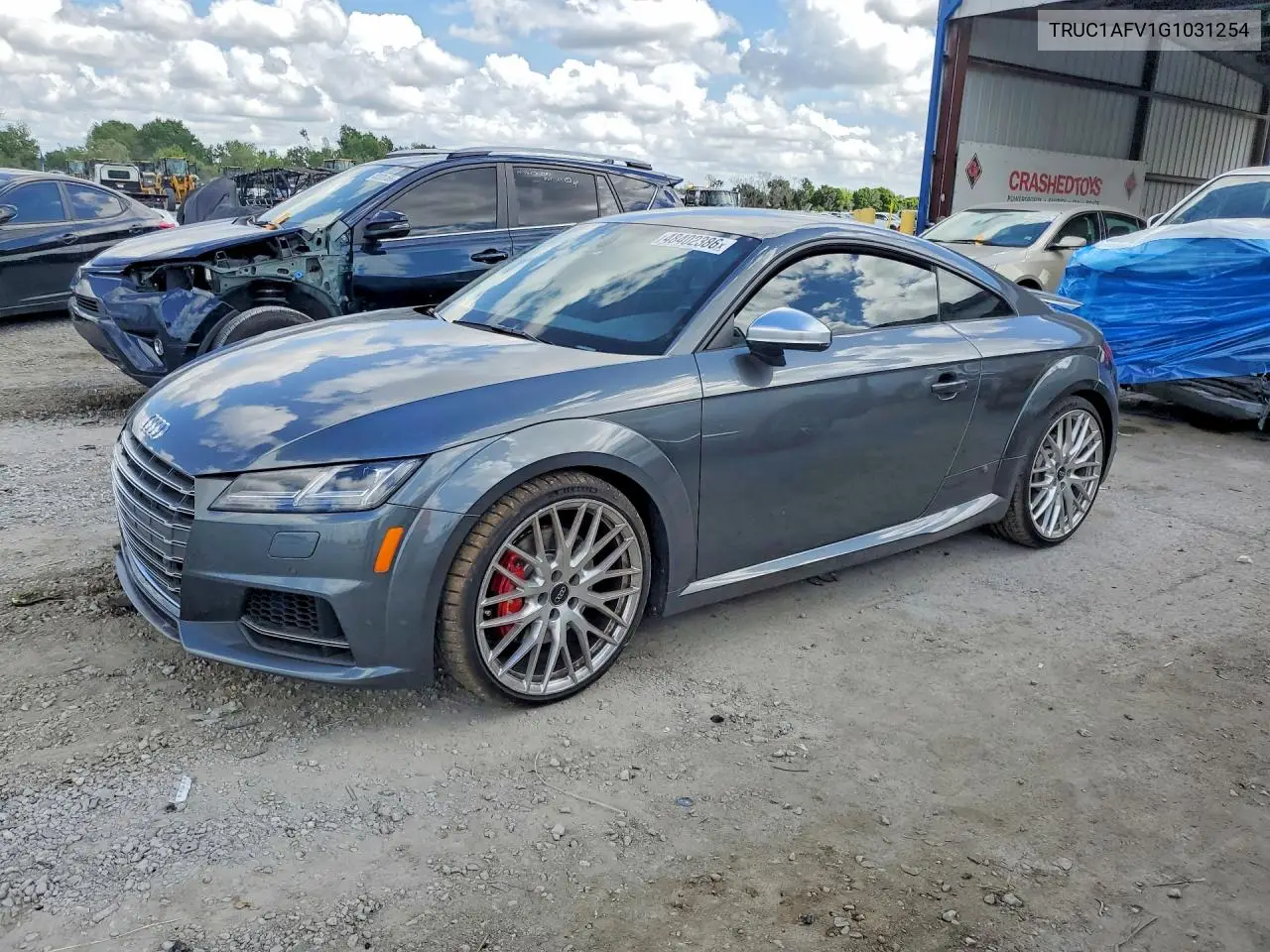 2016 Audi Tts VIN: TRUC1AFV1G1031254 Lot: 48402386