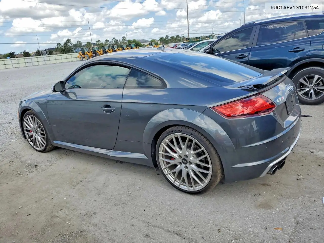 2016 Audi Tts VIN: TRUC1AFV1G1031254 Lot: 48402386