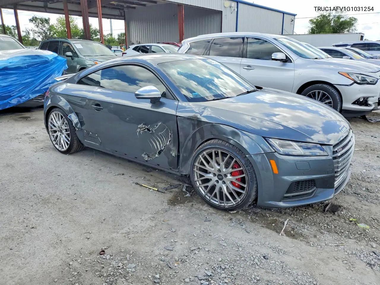 2016 Audi Tts VIN: TRUC1AFV1G1031254 Lot: 48402386