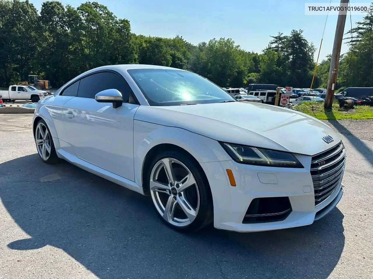 2016 Audi Tts VIN: TRUC1AFV0G1019600 Lot: 57395676