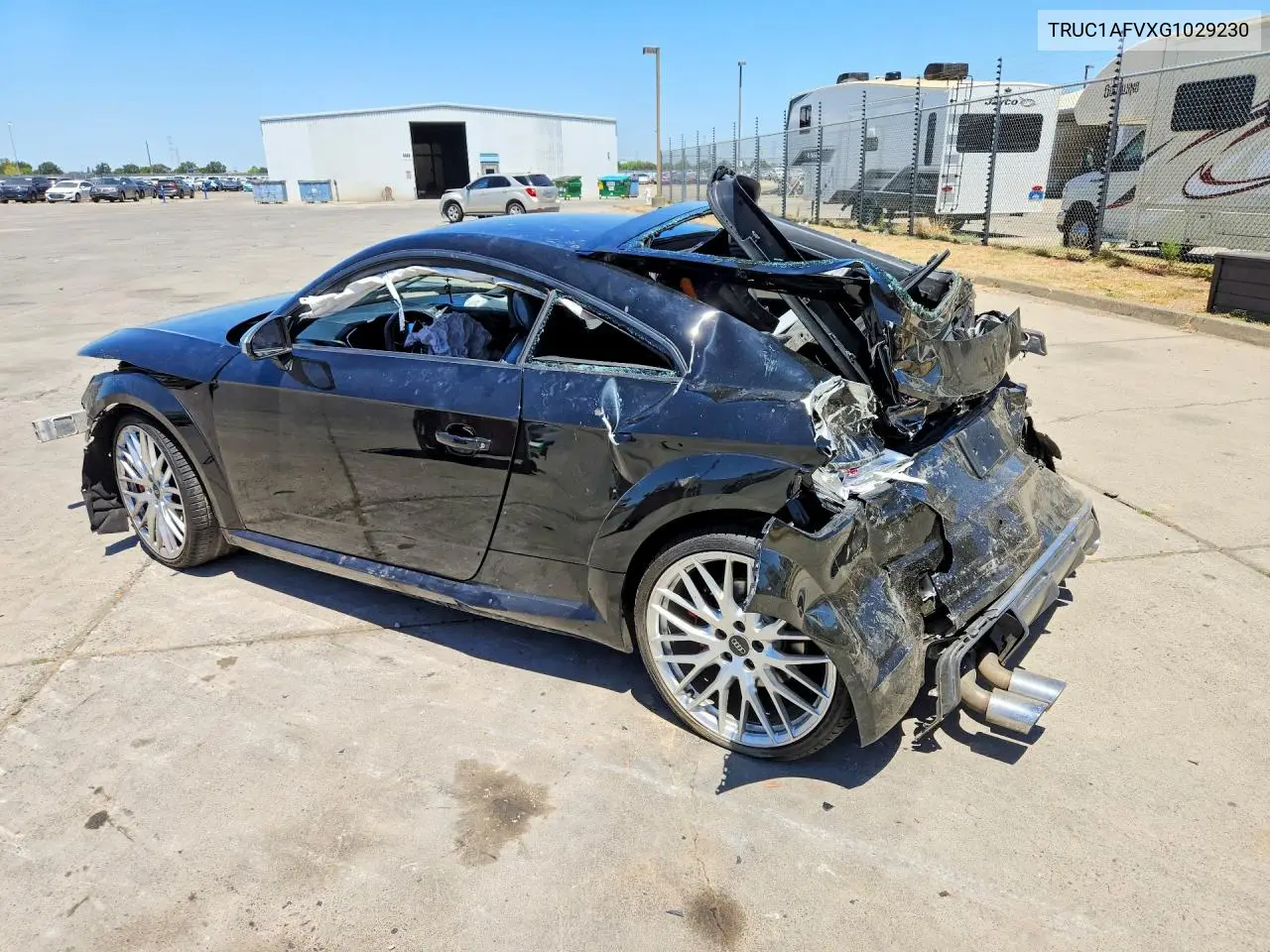 2016 Audi Tts VIN: TRUC1AFVXG1029230 Lot: 60716426