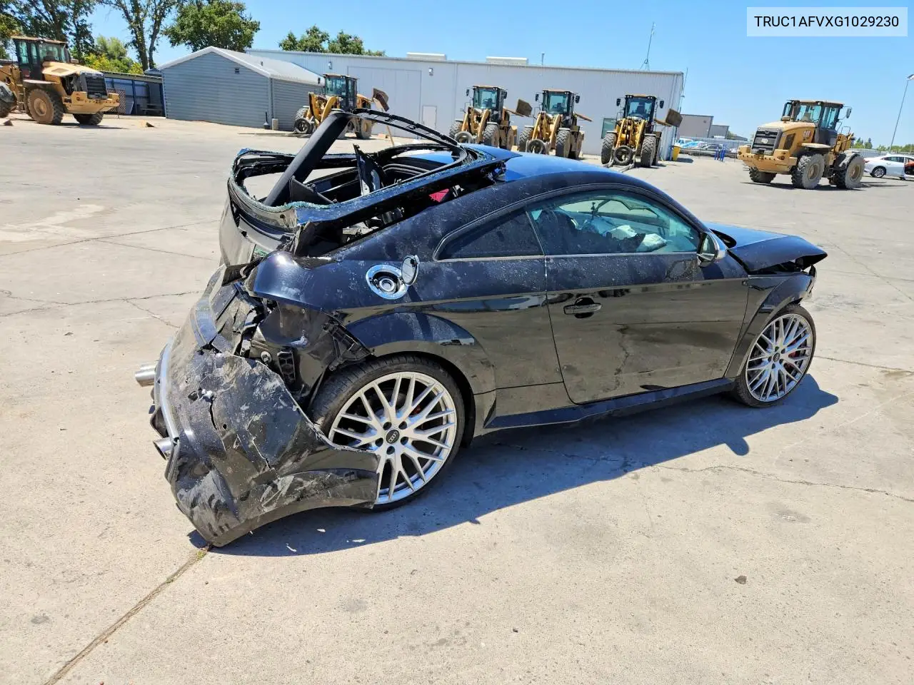 2016 Audi Tts VIN: TRUC1AFVXG1029230 Lot: 60716426