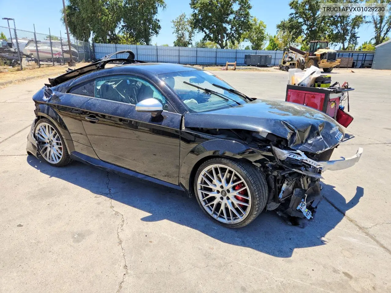 2016 Audi Tts VIN: TRUC1AFVXG1029230 Lot: 60716426
