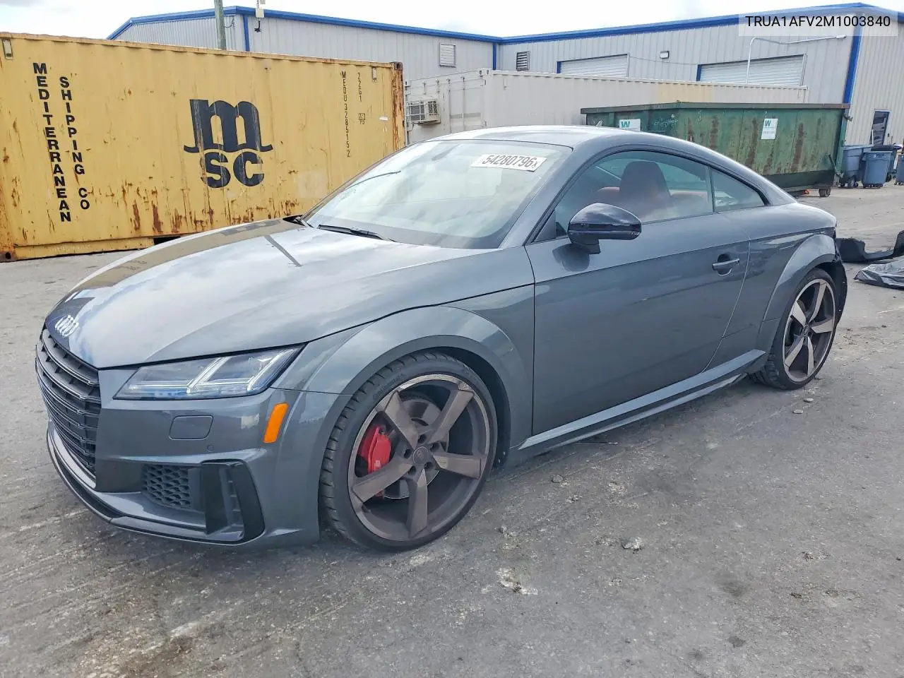 2021 Audi Tts VIN: TRUA1AFV2M1003840 Lot: 54280796