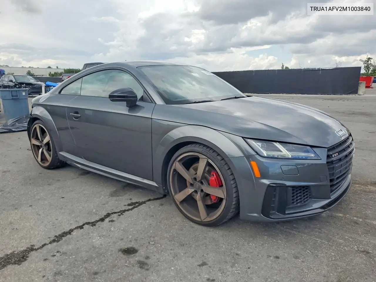 2021 Audi Tts VIN: TRUA1AFV2M1003840 Lot: 54280796