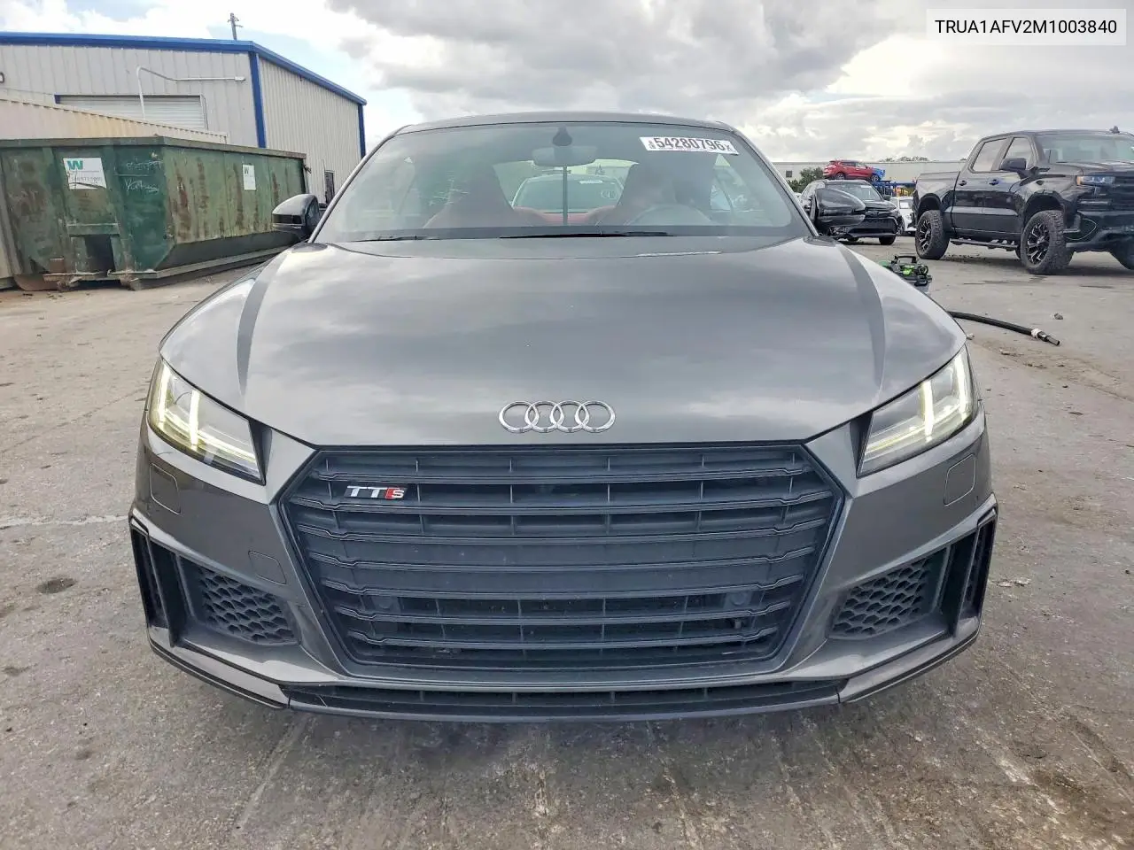 2021 Audi Tts VIN: TRUA1AFV2M1003840 Lot: 54280796