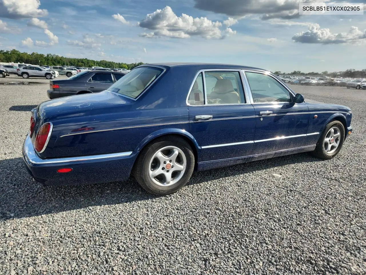 1999 Bentley Arnage VIN: SCBLB51E1XCX02905 Lot: 54802326
