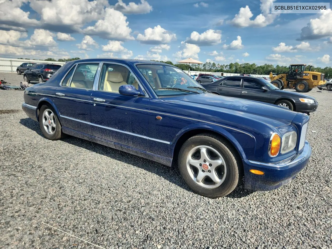 1999 Bentley Arnage VIN: SCBLB51E1XCX02905 Lot: 54802326
