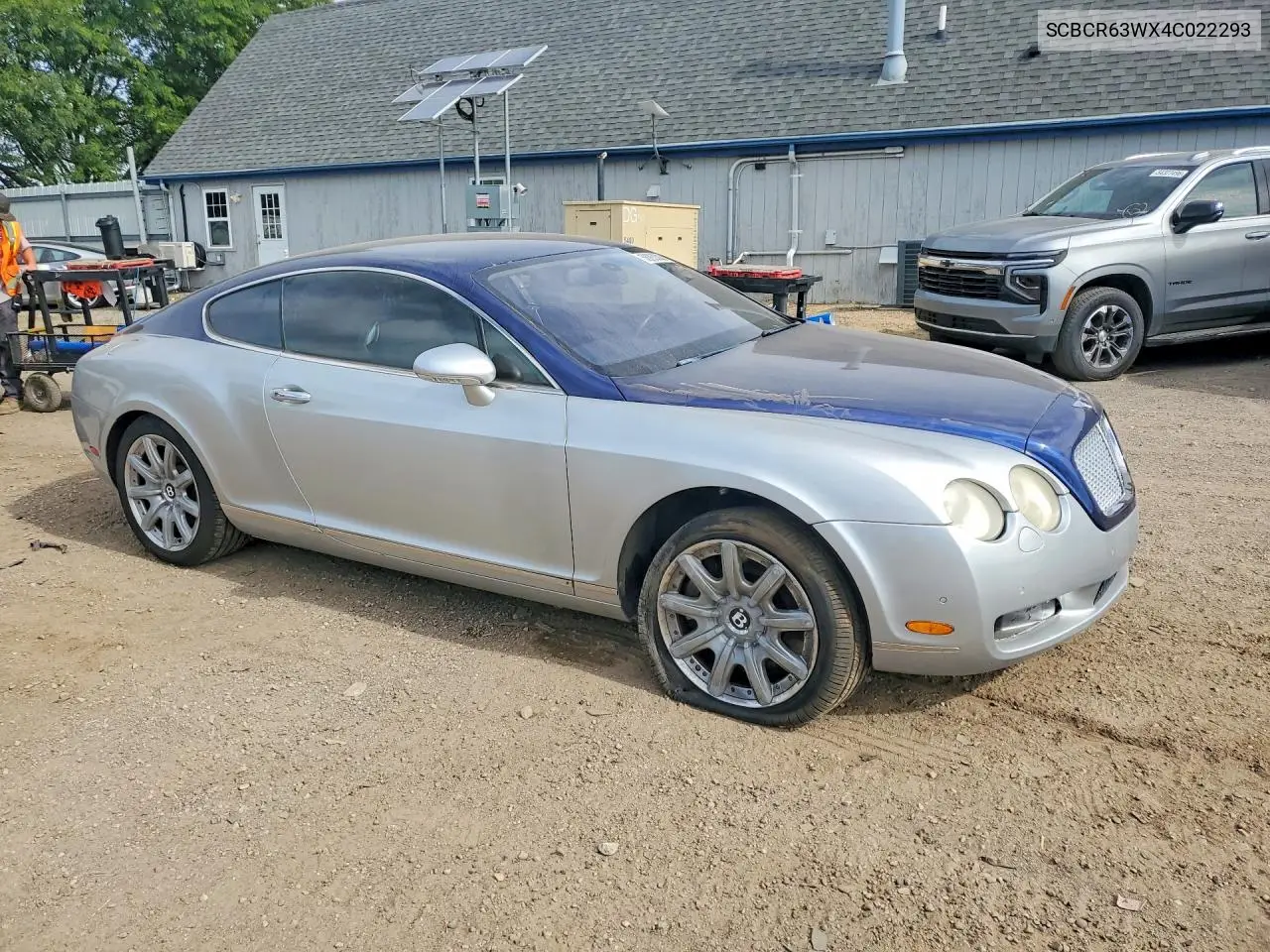 2004 Bentley Continental Gt VIN: SCBCR63WX4C022293 Lot: 58263306