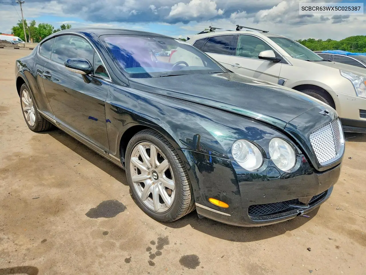 2005 Bentley Continental Gt VIN: SCBCR63WX5C025387 Lot: 54466896