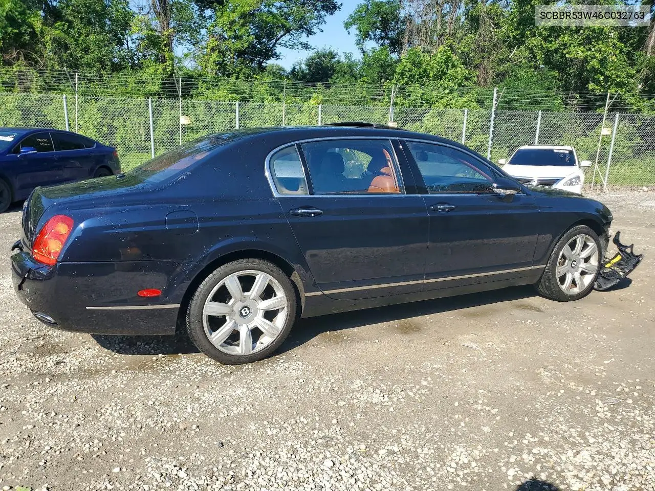 2006 Bentley Continental Flying Spur VIN: SCBBR53W46C032763 Lot: 57225656