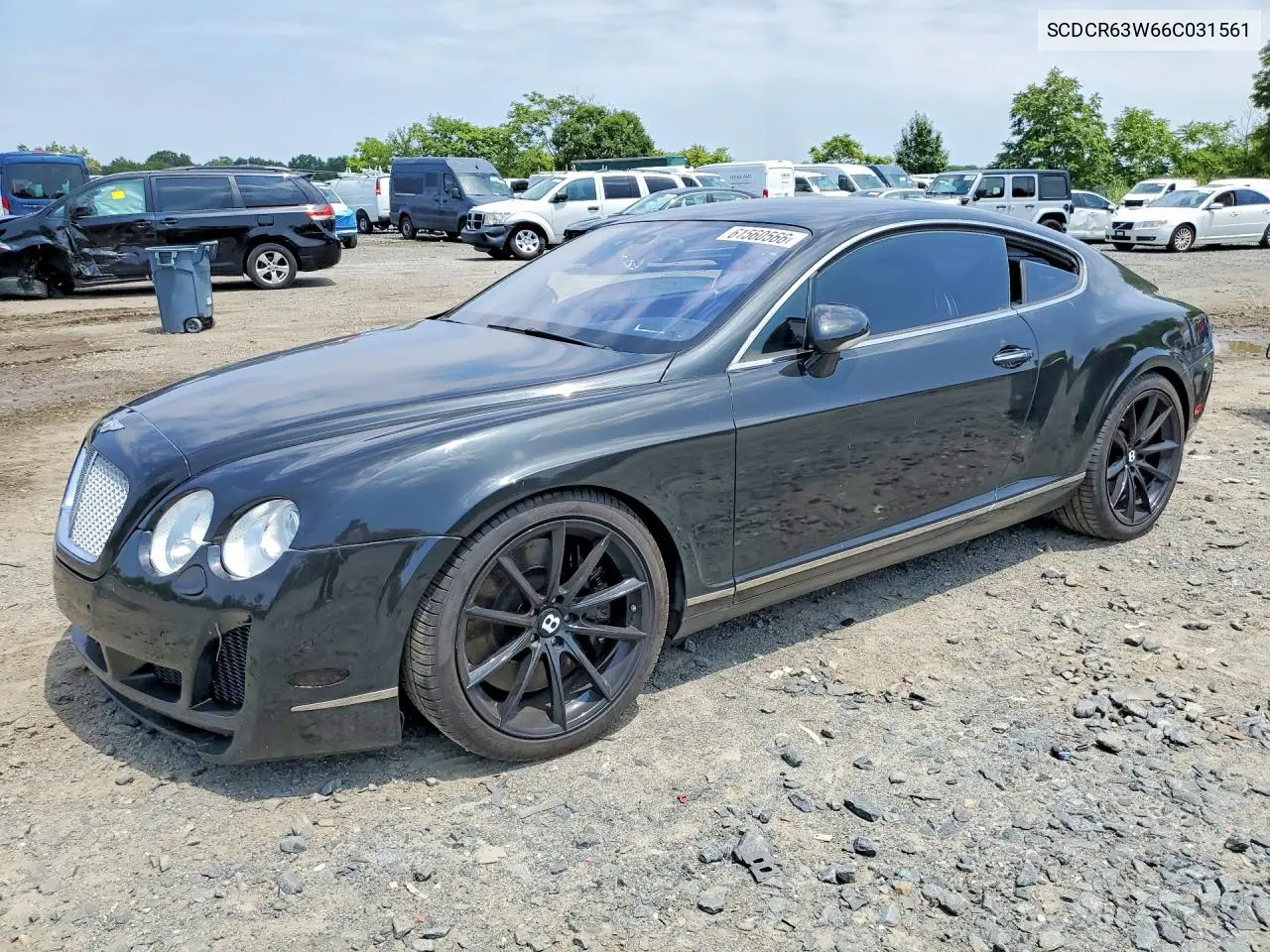 2006 Bentley Continentl VIN: SCDCR63W66C031561 Lot: 61560566