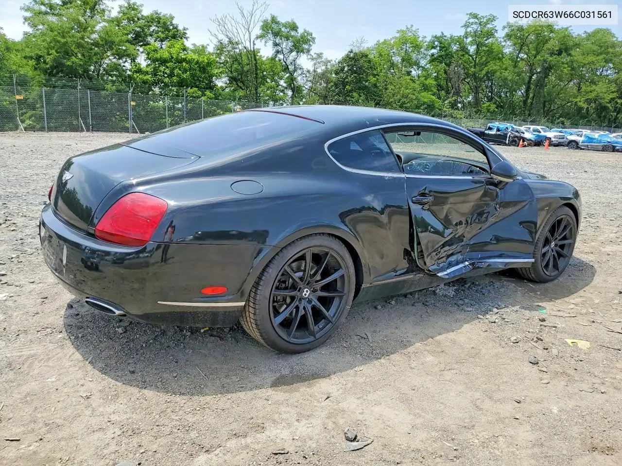 2006 Bentley Continentl VIN: SCDCR63W66C031561 Lot: 61560566