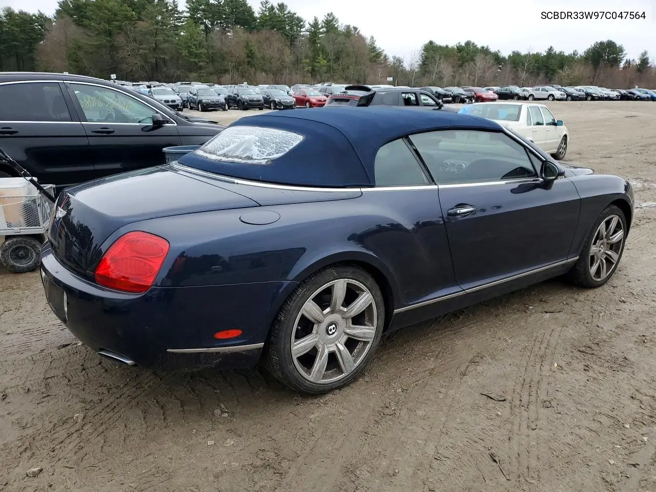 2007 Bentley Continental Gtc VIN: SCBDR33W97C047564 Lot: 47454026