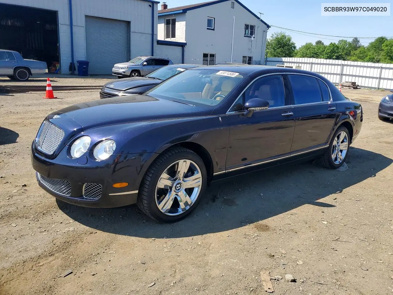 2007 Bentley Continental Flying Spur VIN: SCBBR93W97C049020 Lot: 53874586