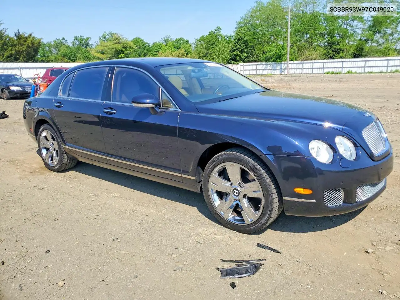 2007 Bentley Continental Flying Spur VIN: SCBBR93W97C049020 Lot: 53874586