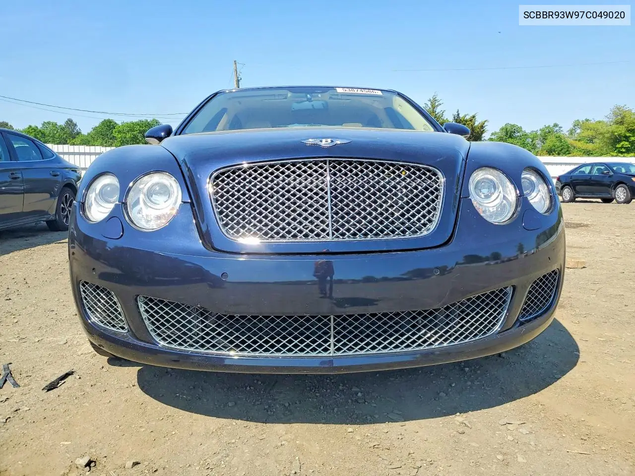 2007 Bentley Continental Flying Spur VIN: SCBBR93W97C049020 Lot: 53874586