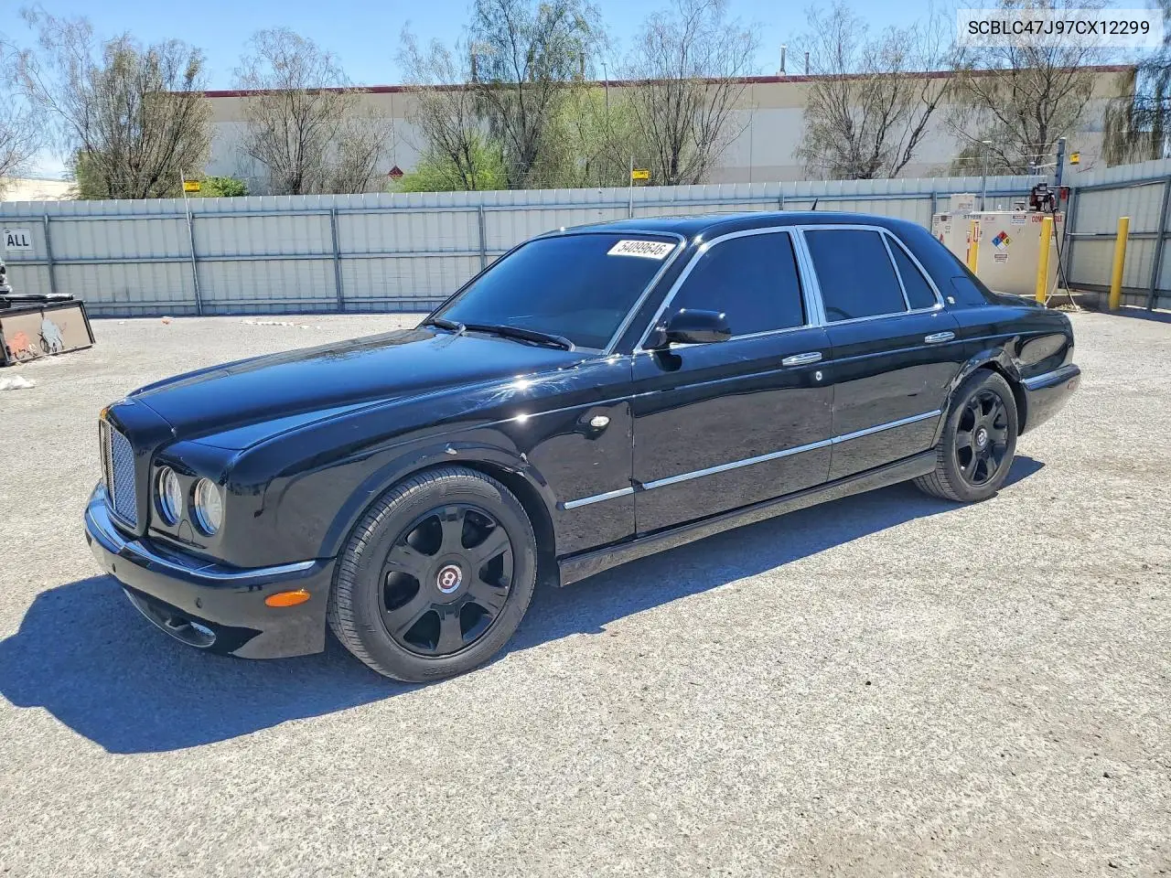 2007 Bentley Arnage R VIN: SCBLC47J97CX12299 Lot: 54099646