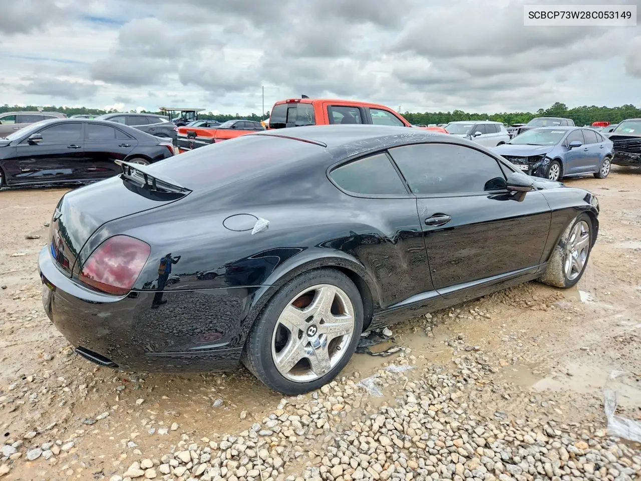2008 Bentley Continental Gt Speed VIN: SCBCP73W28C053149 Lot: 57595116