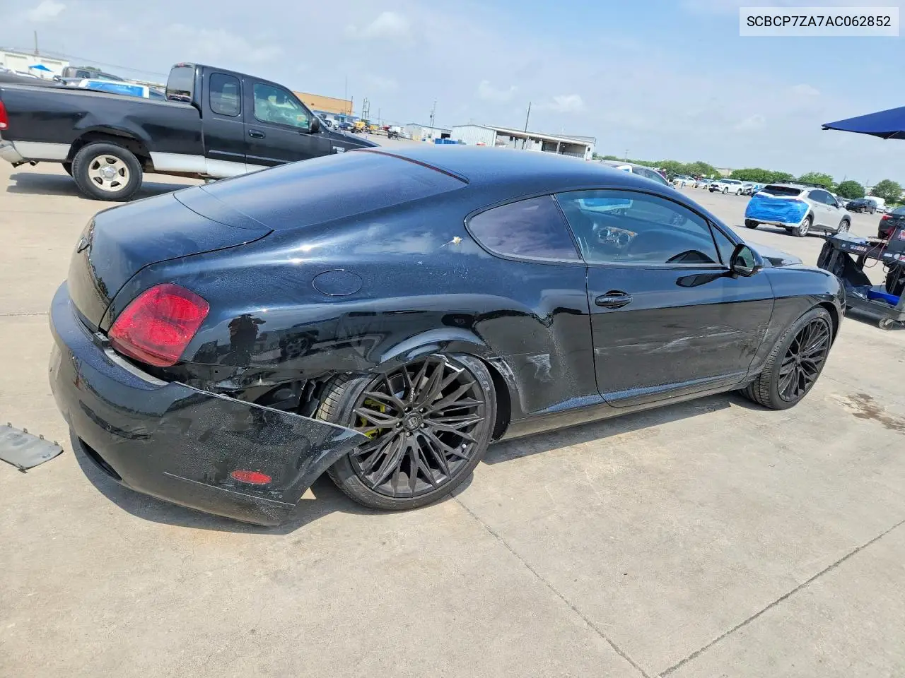2010 Bentley Continental Gt Speed VIN: SCBCP7ZA7AC062852 Lot: 54127916