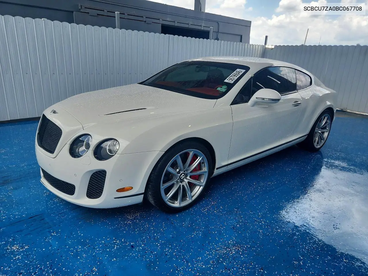 2011 Bentley Continental Super Sport VIN: SCBCU7ZA0BC067708 Lot: 56796646