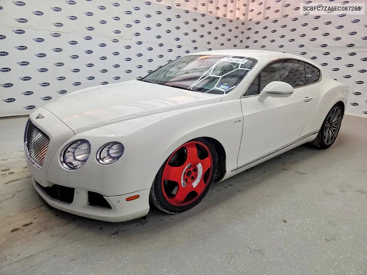 2014 Bentley Continental Gt Speed VIN: SCBFC7ZA6EC087255 Lot: 51637056
