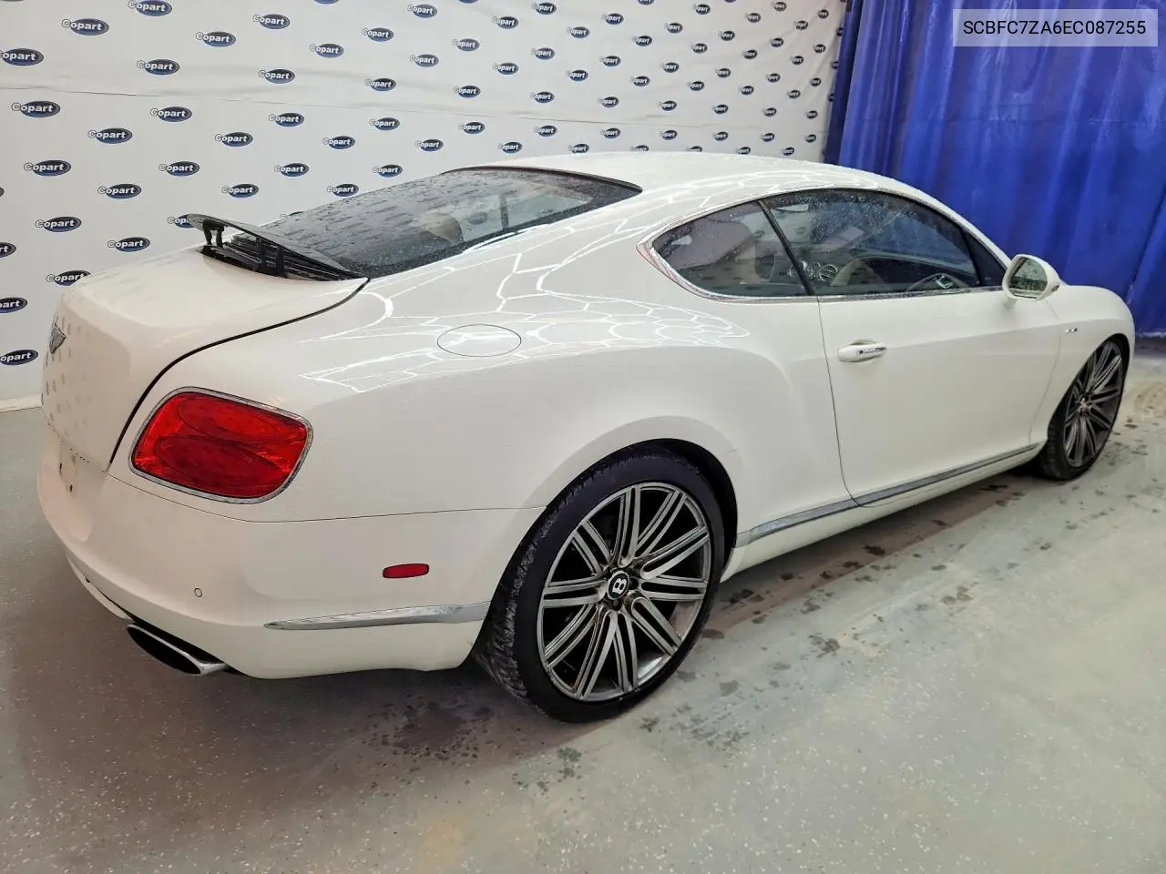 2014 Bentley Continental Gt Speed VIN: SCBFC7ZA6EC087255 Lot: 51637056