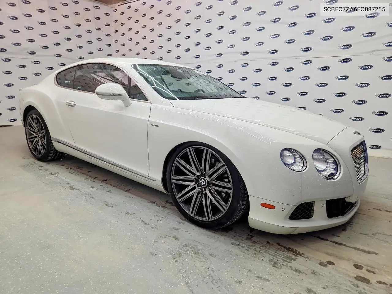 2014 Bentley Continental Gt Speed VIN: SCBFC7ZA6EC087255 Lot: 51637056