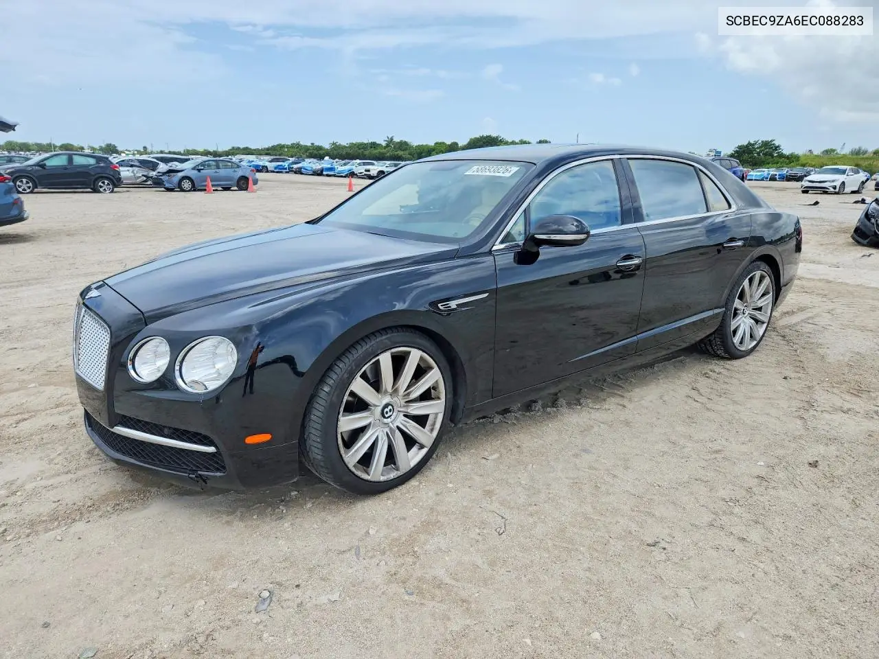 2014 Bentley Flying Spur VIN: SCBEC9ZA6EC088283 Lot: 58693826