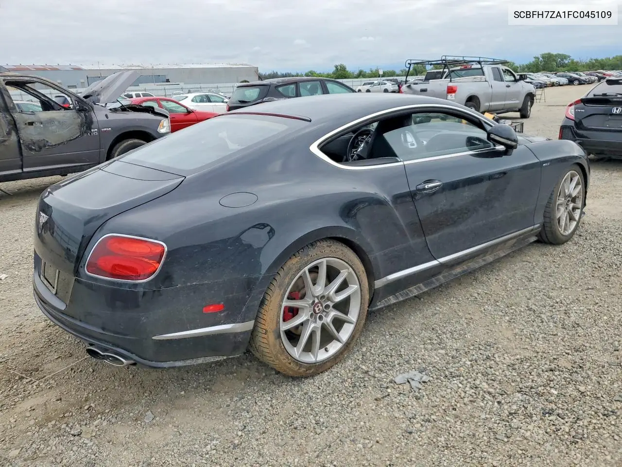 2015 Bentley Continental Gt V8 S VIN: SCBFH7ZA1FC045109 Lot: 52424116
