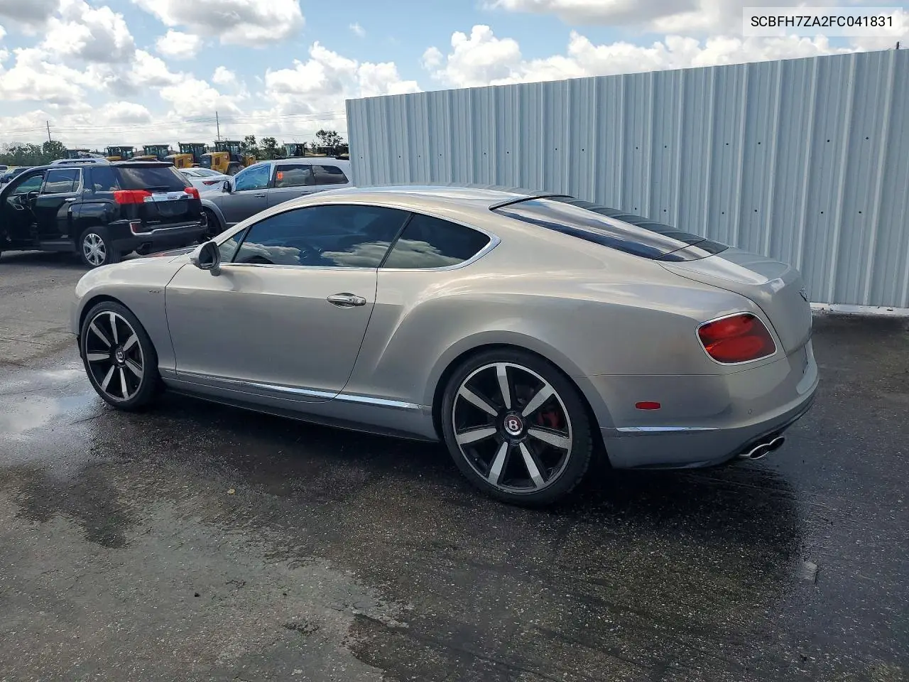 2015 Bentley Continental Gt V8 S VIN: SCBFH7ZA2FC041831 Lot: 53511026