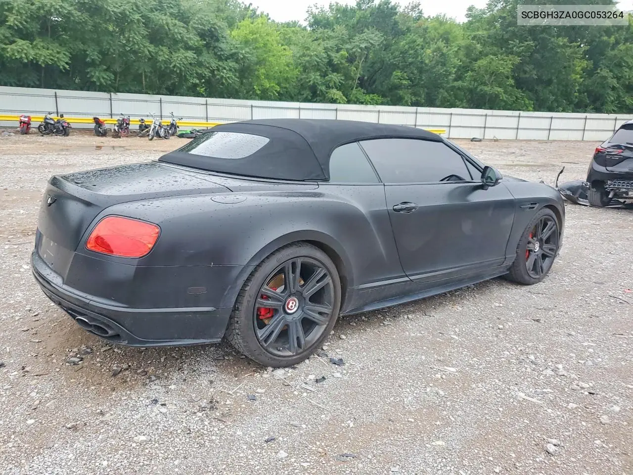 2016 Bentley Continental Gt V8 S VIN: SCBGH3ZA0GC053264 Lot: 52907316