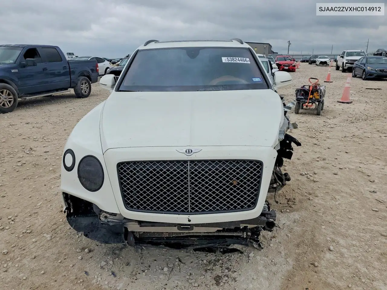2017 Bentley Bentayga VIN: SJAAC2ZVXHC014912 Lot: 53824466