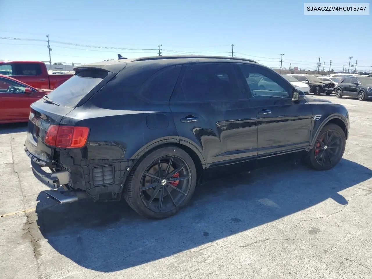 2017 Bentley Bentayga VIN: SJAAC2ZV4HC015747 Lot: 68116305