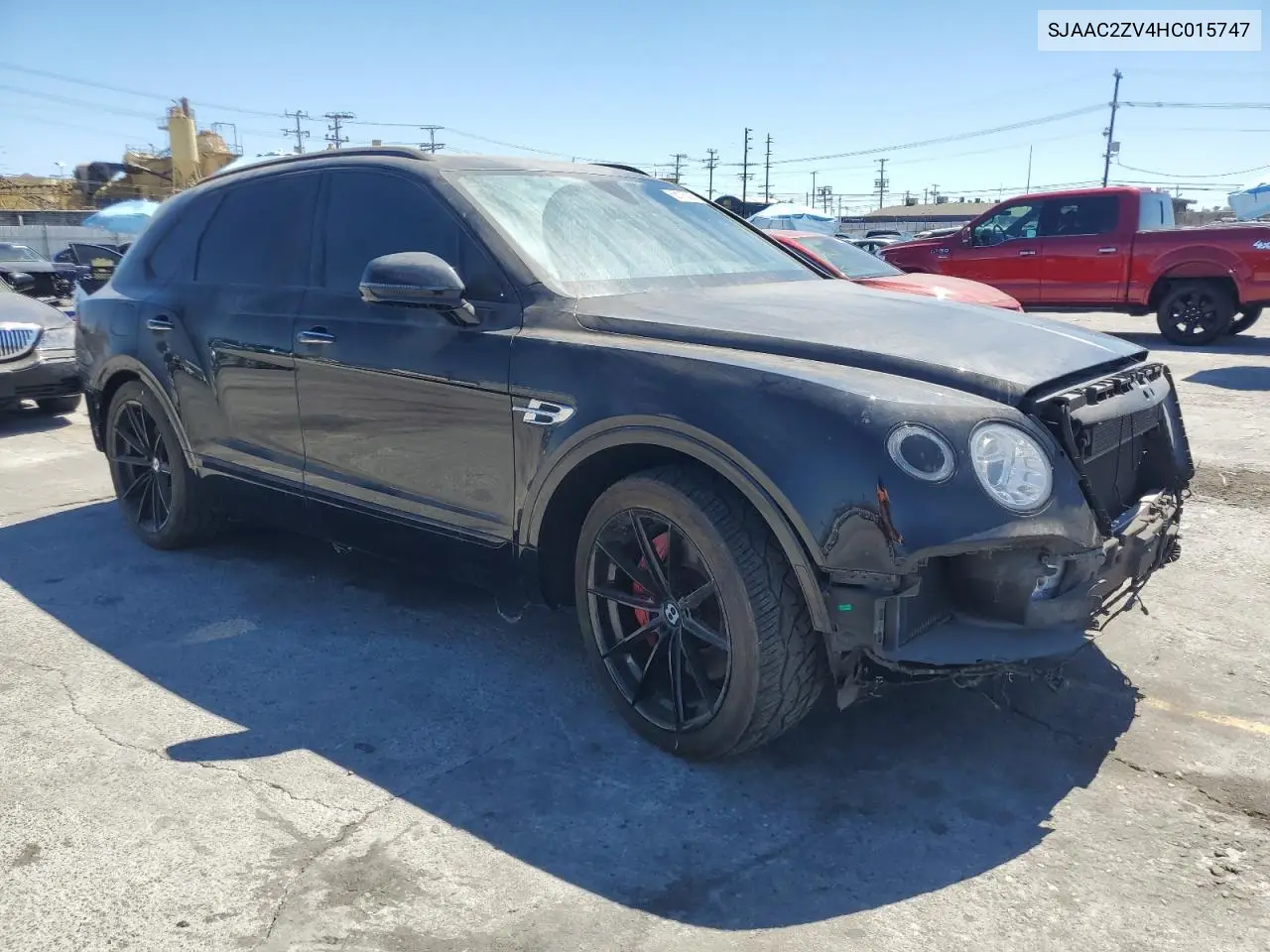 2017 Bentley Bentayga VIN: SJAAC2ZV4HC015747 Lot: 68116305