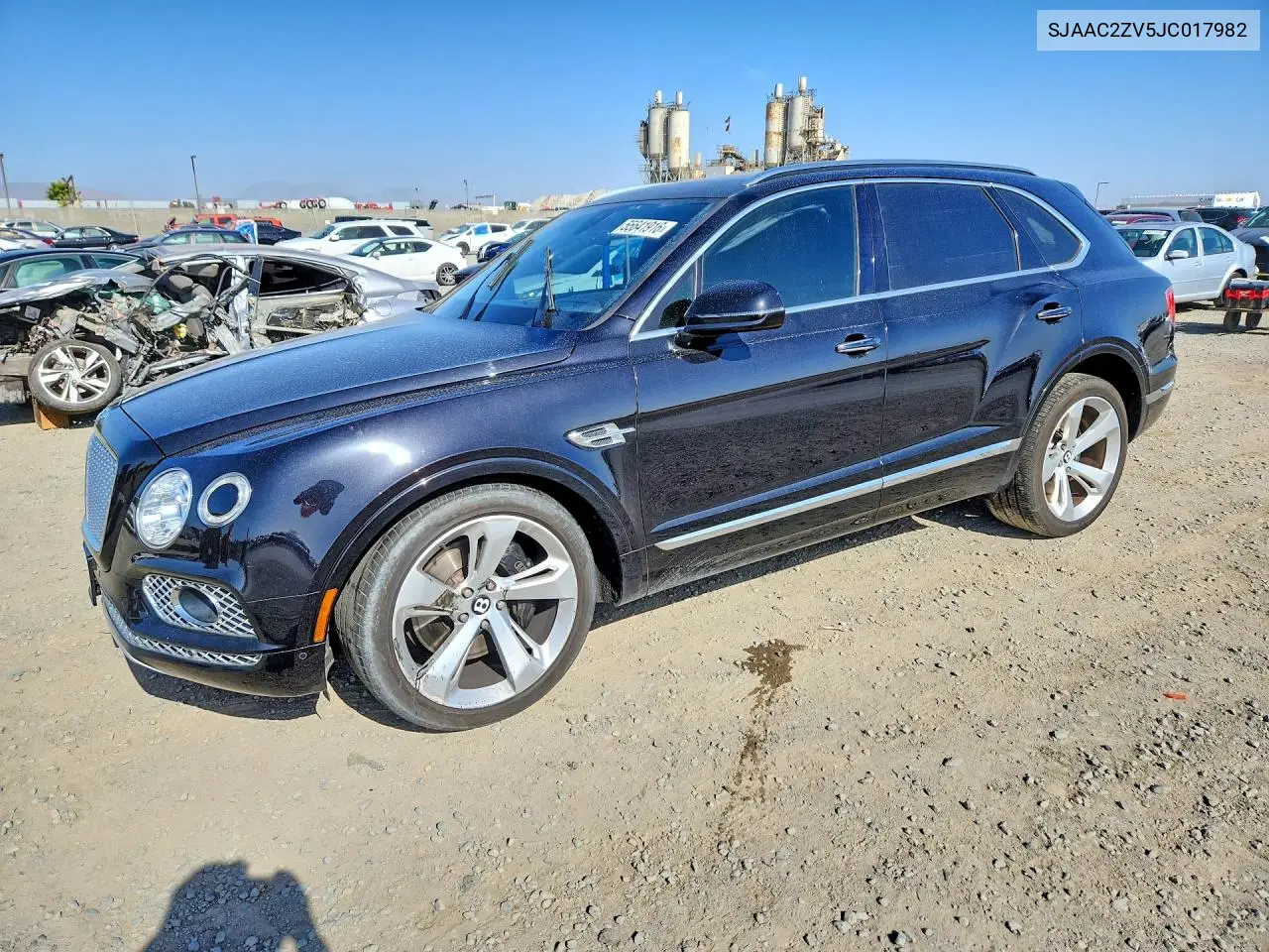 2018 Bentley Bentayga VIN: SJAAC2ZV5JC017982 Lot: 55641916
