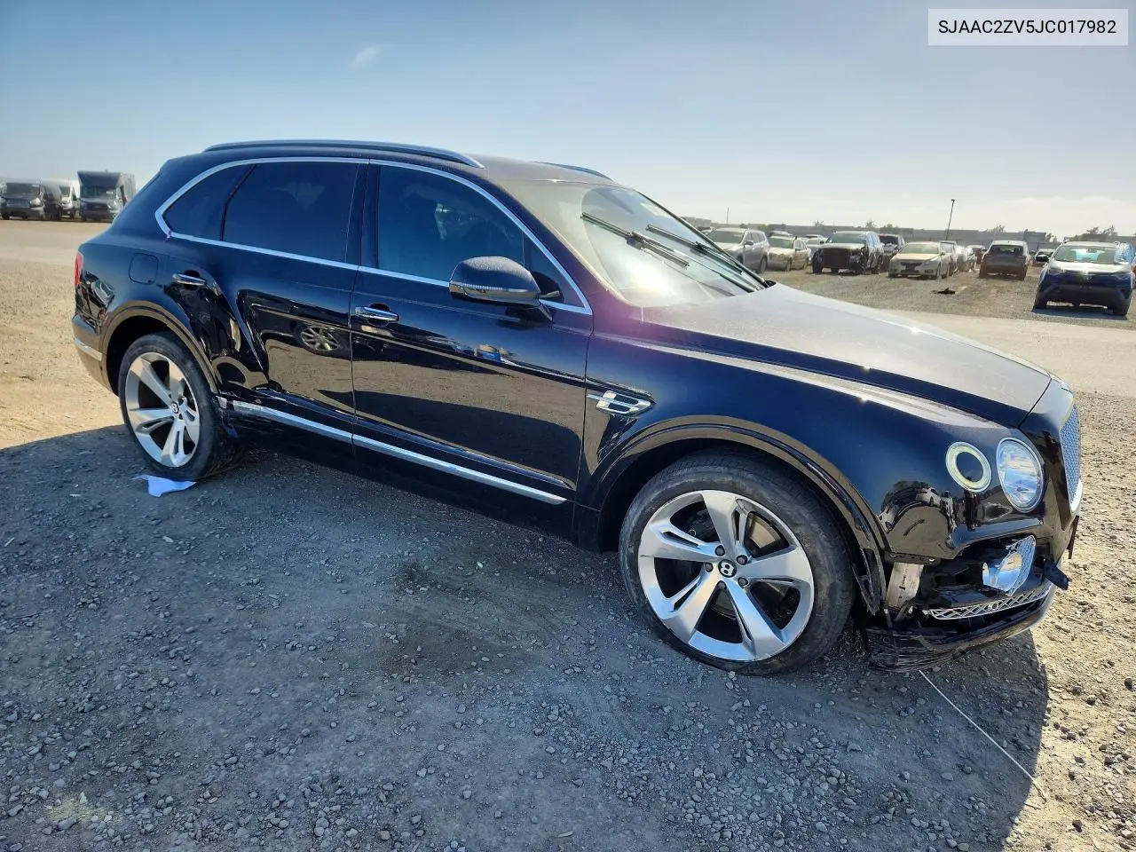 2018 Bentley Bentayga VIN: SJAAC2ZV5JC017982 Lot: 55641916