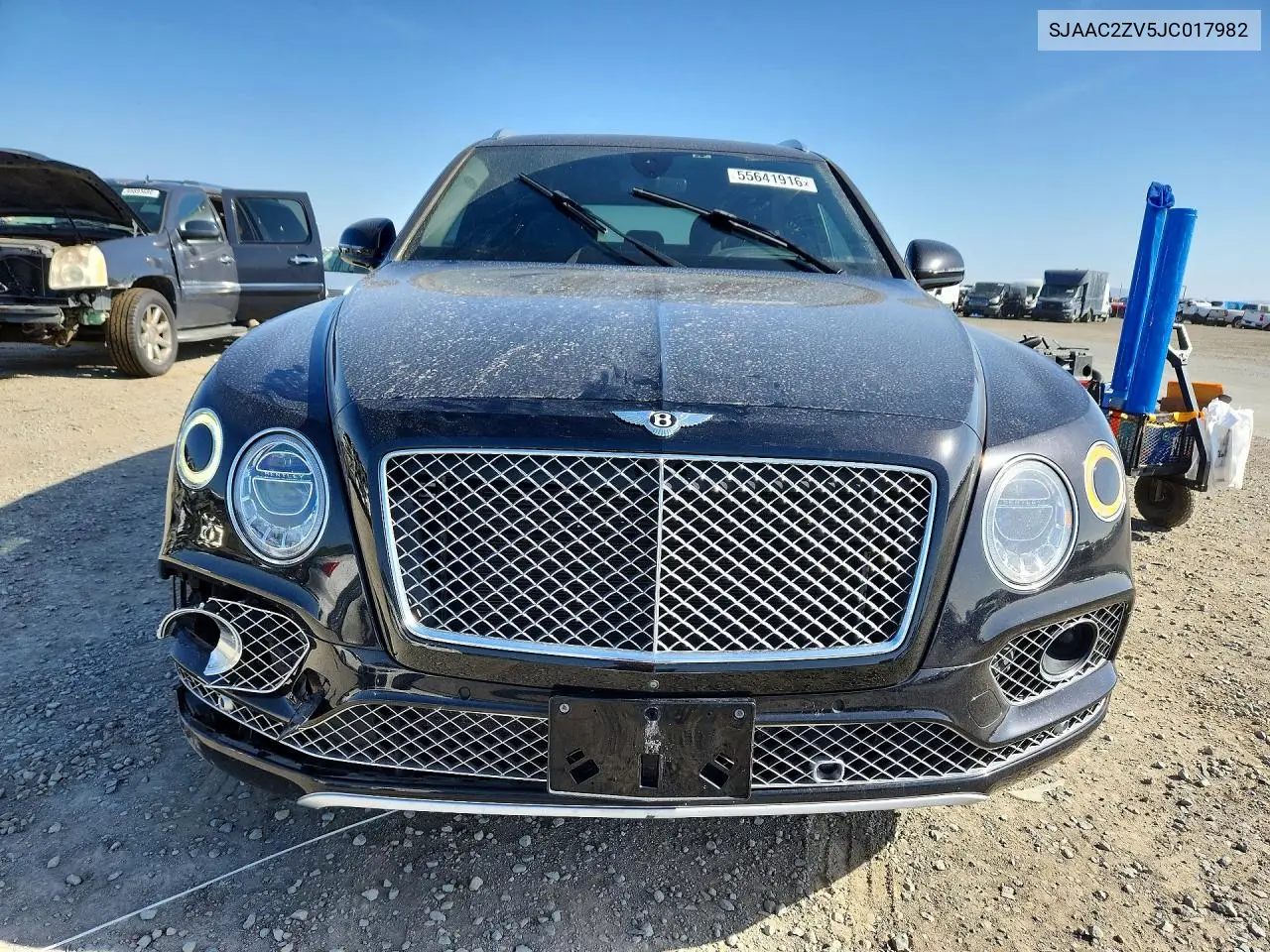 2018 Bentley Bentayga VIN: SJAAC2ZV5JC017982 Lot: 55641916