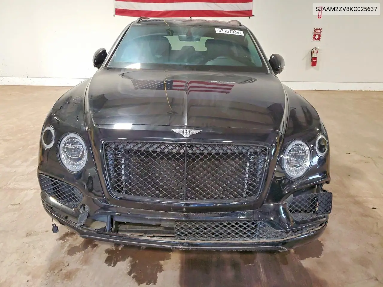 2019 Bentley Bentayga VIN: SJAAM2ZV8KC025637 Lot: 52187936