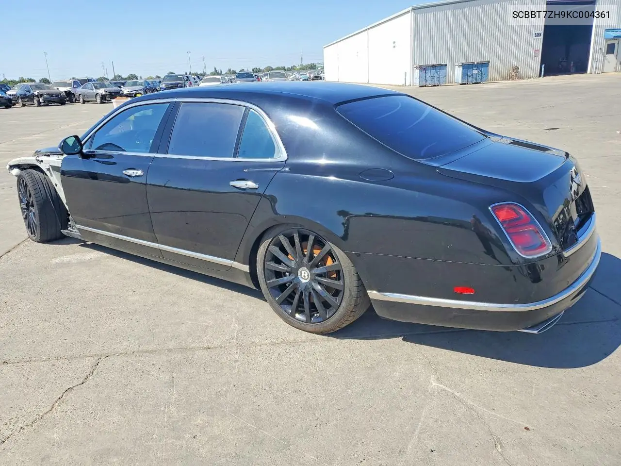 2019 Bentley Mulsanne VIN: SCBBT7ZH9KC004361 Lot: 58483746
