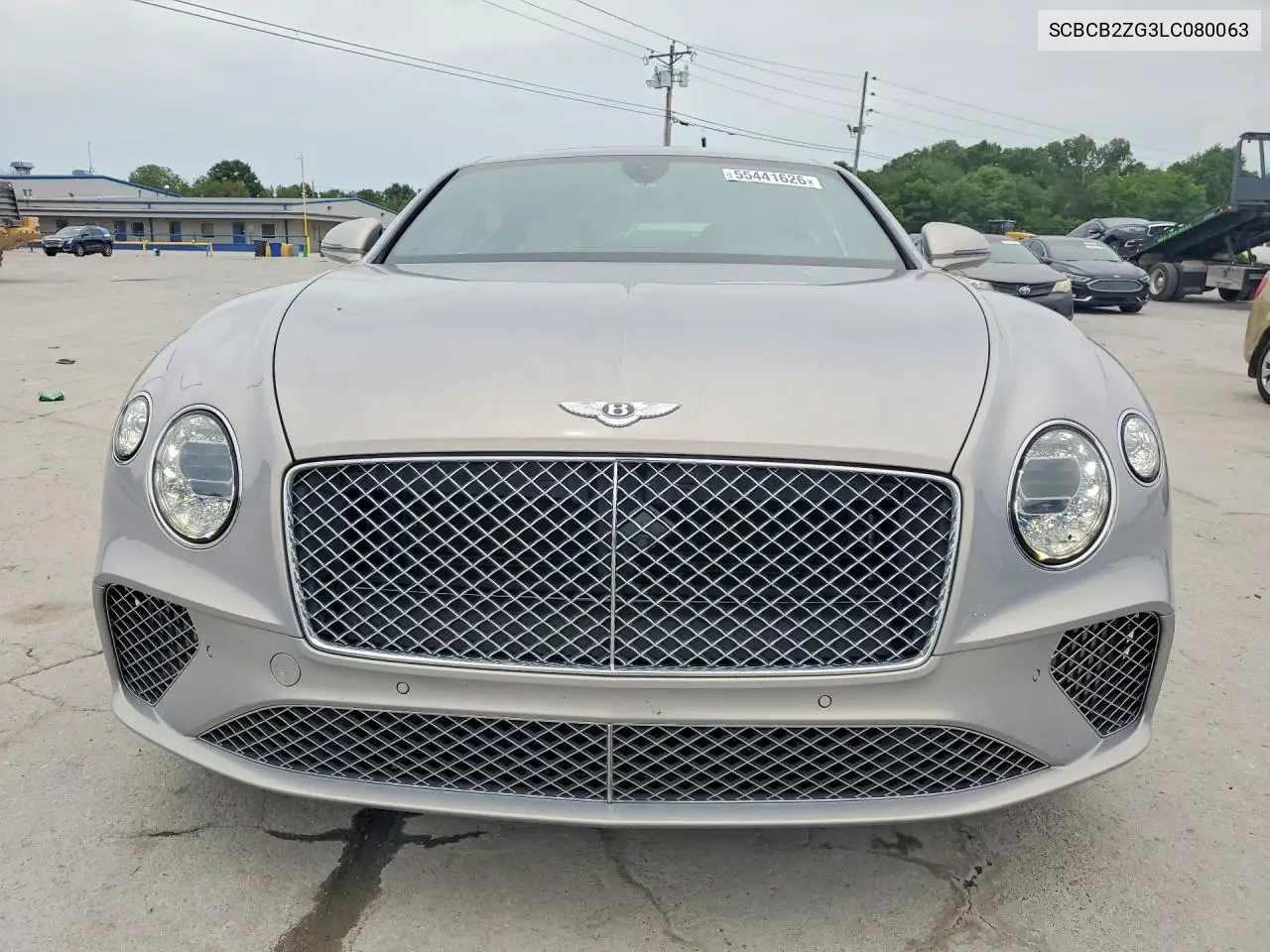 2020 Bentley Continental Gt VIN: SCBCB2ZG3LC080063 Lot: 55441626