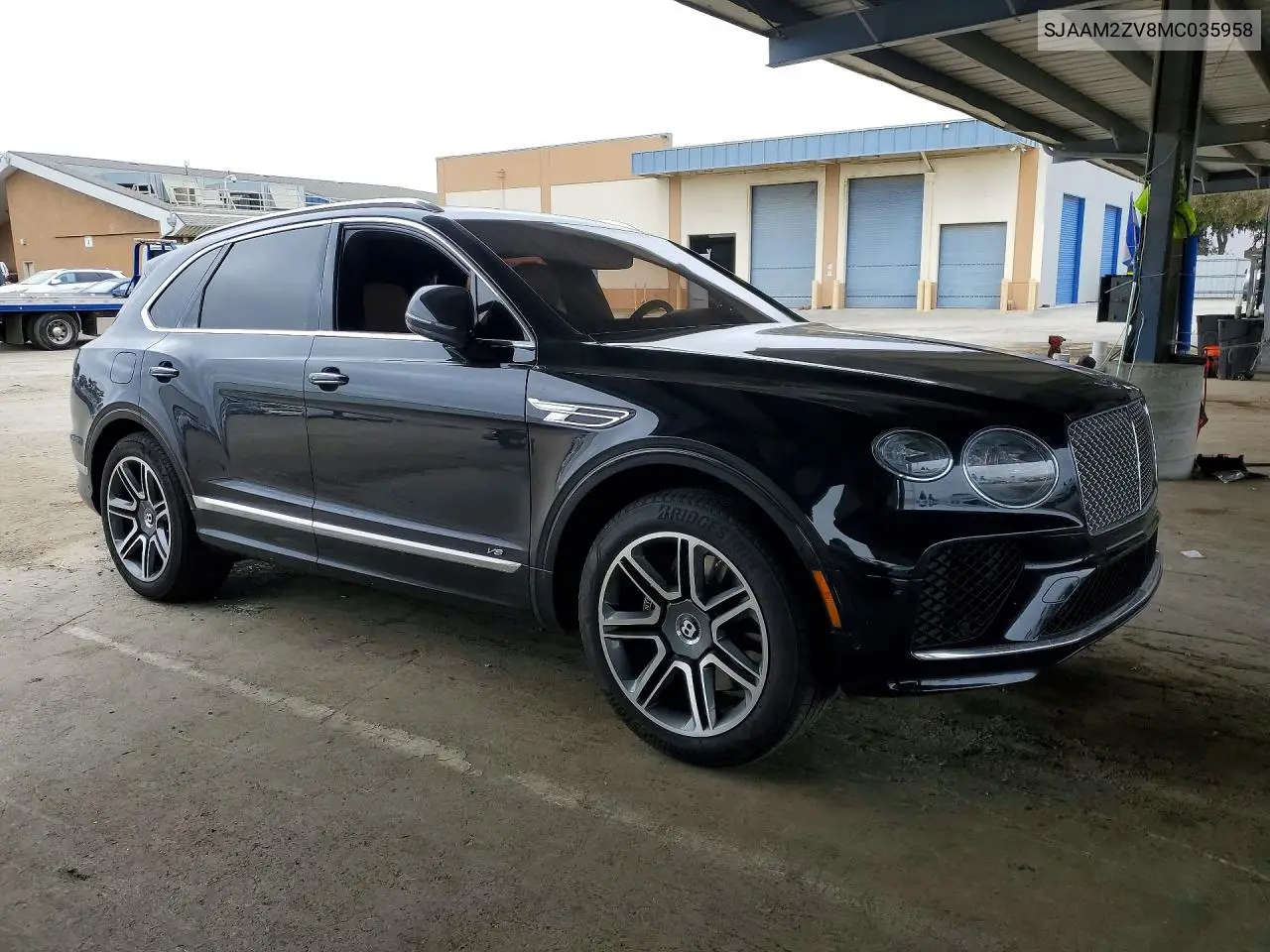 2021 Bentley Bentayga VIN: SJAAM2ZV8MC035958 Lot: 58152266