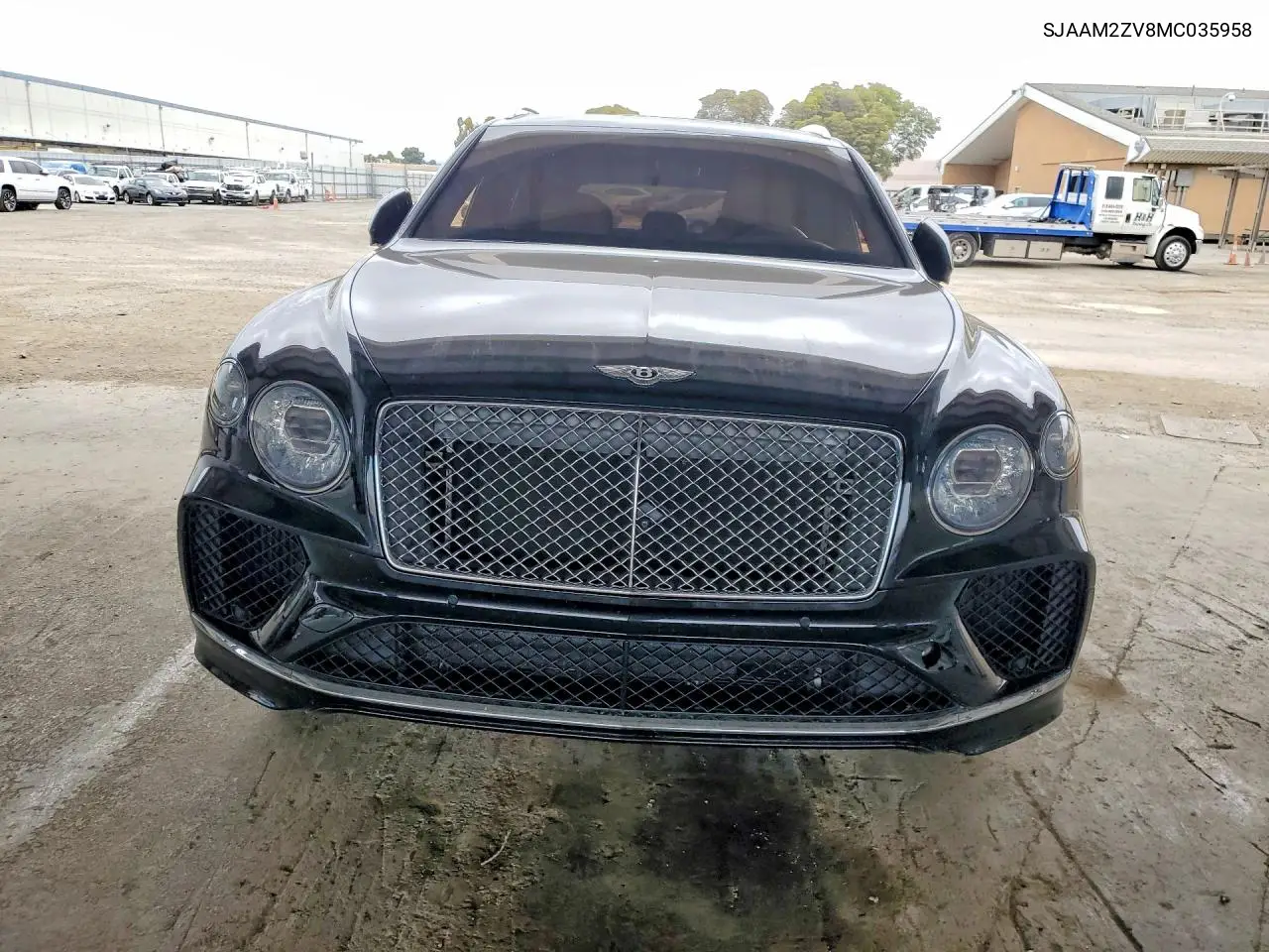 2021 Bentley Bentayga VIN: SJAAM2ZV8MC035958 Lot: 58152266