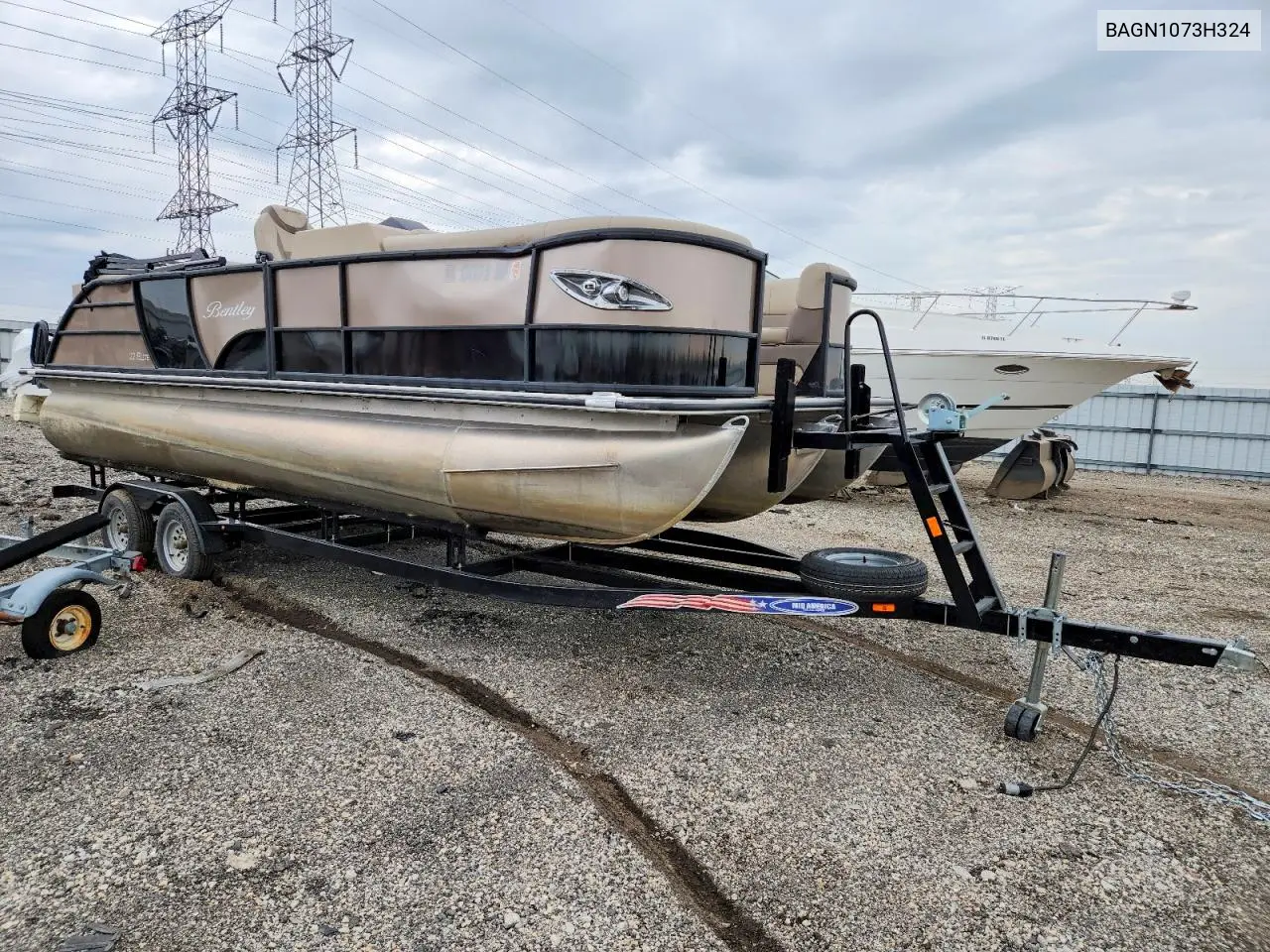 2024 Bently 220 Elite Admiral - Boat VIN: BAGN1073H324 Lot: 50528846