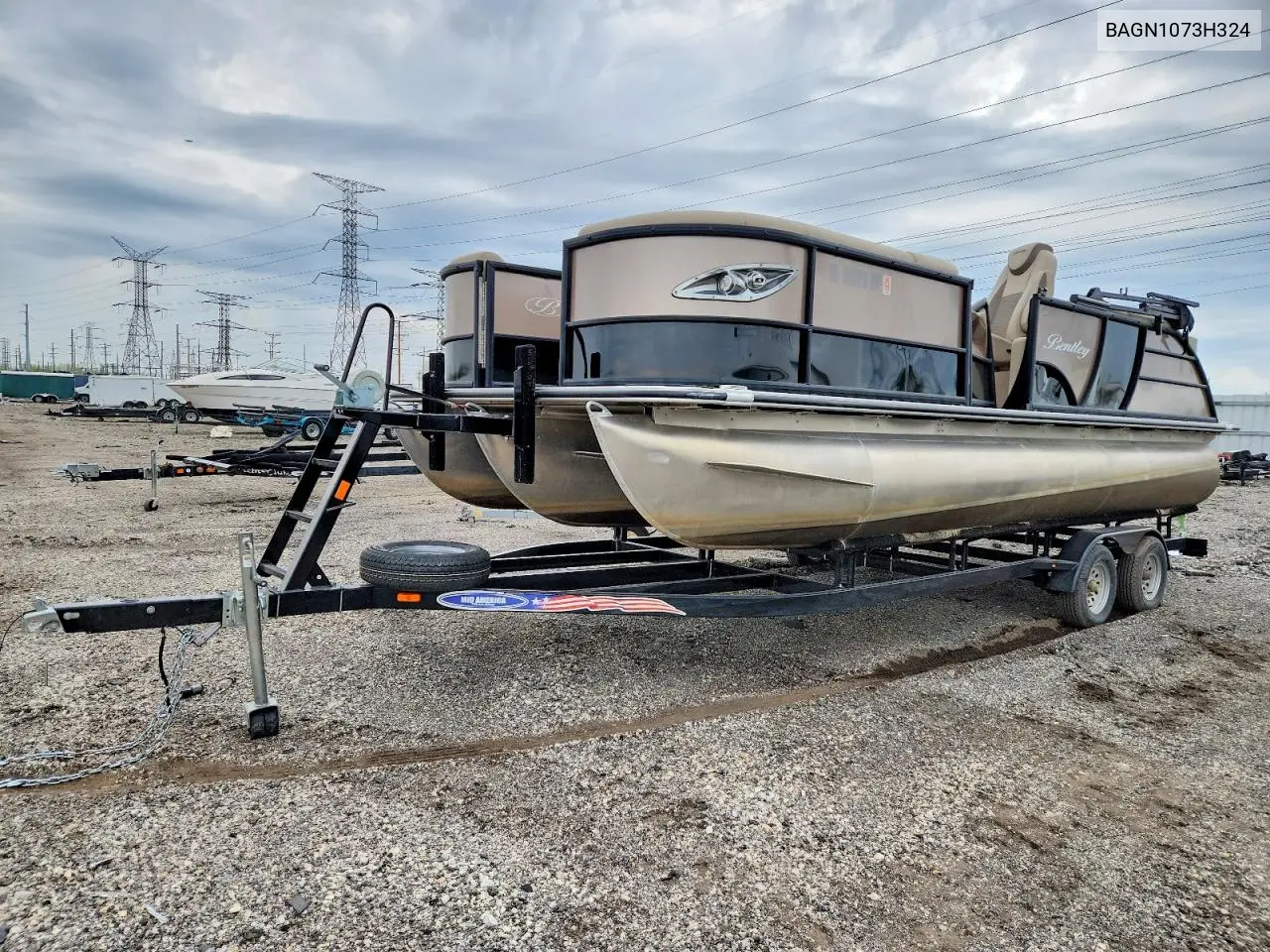 2024 Bently 220 Elite Admiral - Boat VIN: BAGN1073H324 Lot: 50528846